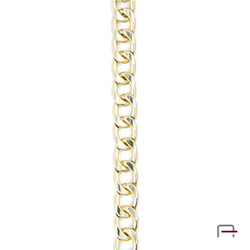 Steel chain gold 4100450