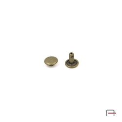 Two-sided Rivet L8/8/8/20 Old brass