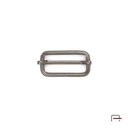 Slide Buckle 40 mm, wire 4 mm black nickel 35014900