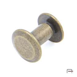 Screw 7 mm old brass 52007200