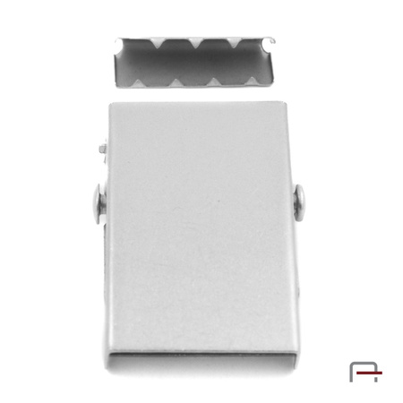 Clamp Belt Buckle 30 mm old silver 2905131