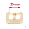 Women's Buckle 20 mm gold 1309653