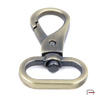 Snap Hook 25 mm satin old brass 3234621