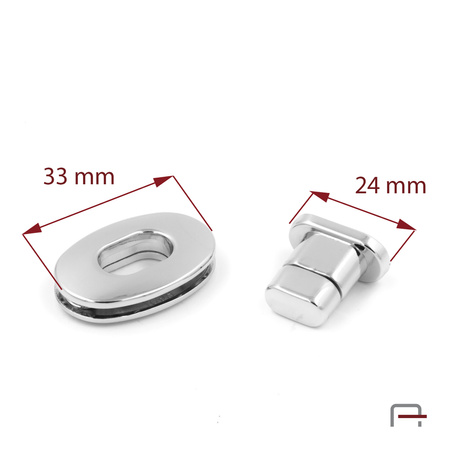 Bag Clasp Nickel 3105110