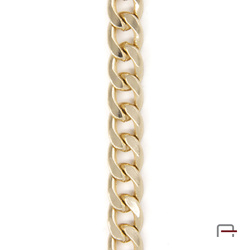 Steel chain 11x8x2 mm gold 4101050