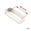 Buckle Loop 40 mm nickel 2902610