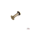 Screw 15 mm old brass 5201520