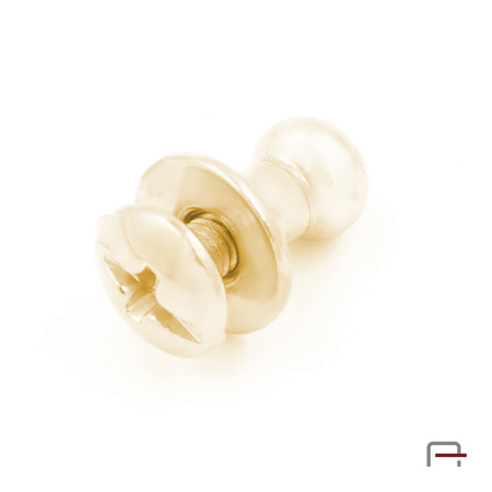 Knopik 6 mm złoto 52102500