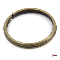 Key Ring 22 mm Old Brass 5110320