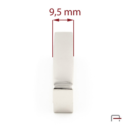 Buckle Loop 40 mm nickel 2902610