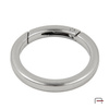 Metal Ring Carabiner 38 mm nickel 3711510