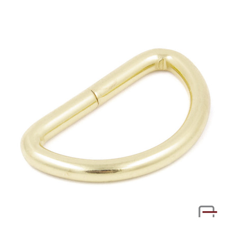 Półkółko 32mm, drut 4 mm złoto 35025500