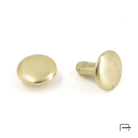 Two-sided Rivet L8/8/8/50 gold