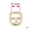 Women's Buckle 15 mm gold 1206253