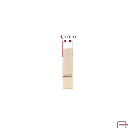 Szlufka 40 mm złoto 2902650