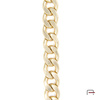 Steel chain 16x12x3 mm gold 4101550