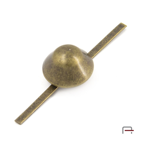 Pukiel ścięty stożek 12 mm stare złoto 51009200