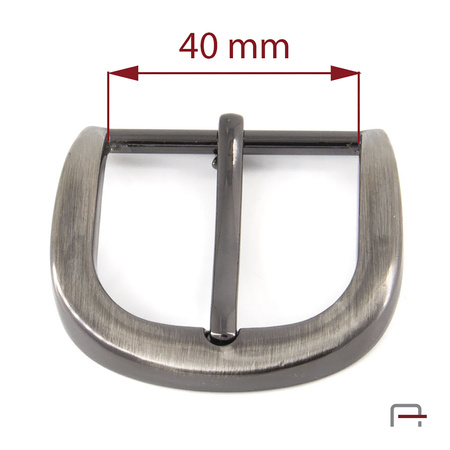 Women's Buckel 40 mm satin black nickel 1606191