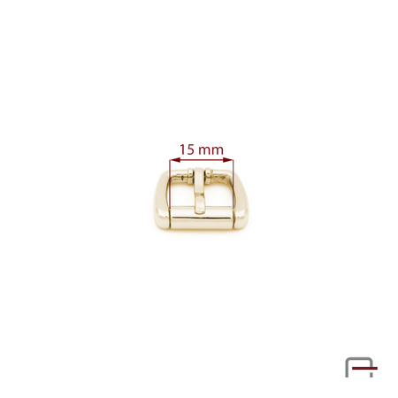 Women's Buckle 15 mm gold 1202850