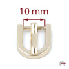 Women's Buckel 10 mm gold 1101051