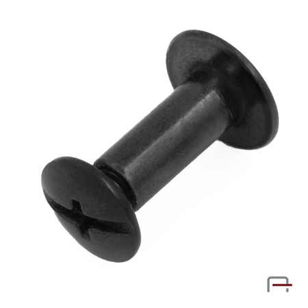 Screw 10 mm black matt 5201045