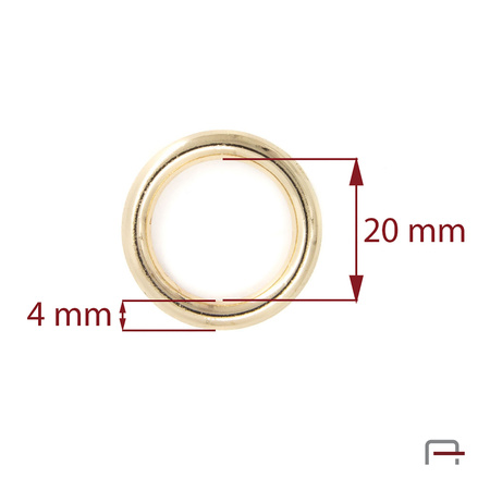 Kółko odlewane 20 mm 3701950