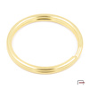 Key Ring 27,5 mm gold 42028500