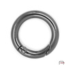 Metal Ring Carabiner 16 mm black nickel 3711390