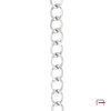 Steel Chain 21x16x3,2 mm nickel 4101610