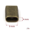 Zipper End Cap Old Brass 39006200