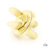 Magnetic Snap Closures 14 mm gold 44003530 (flat)