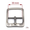 Women's Buckle 30 mm satin black nickel 1508391