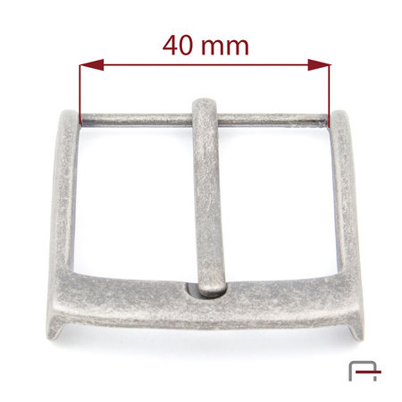 Men's Buckel 40 mm old nickel 2304132