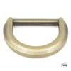 D-ring 19 mm satin old brass 3604621