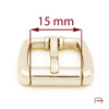 Klamra damska 15 mm złoto 1202850