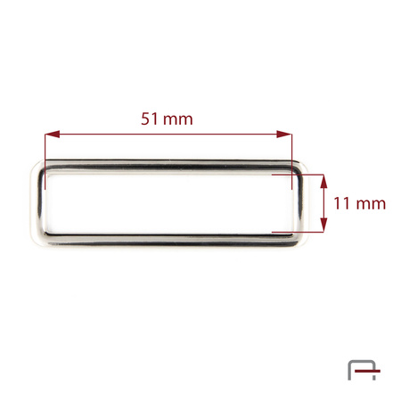 Metal Frame 51 mm 3604312
