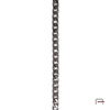 Steel chain 8x5x1,3 mm black nickel 4100890