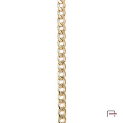 Steel chain gold 4100950