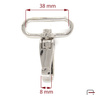 Snap Hook 38 mm nickel 3220110