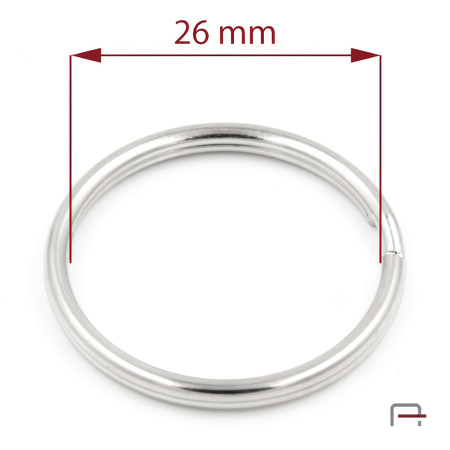 Kółko do kluczy 26 mm Nikiel 42025100