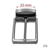 Clip Buckle 35 mm satin black nickel 2638191