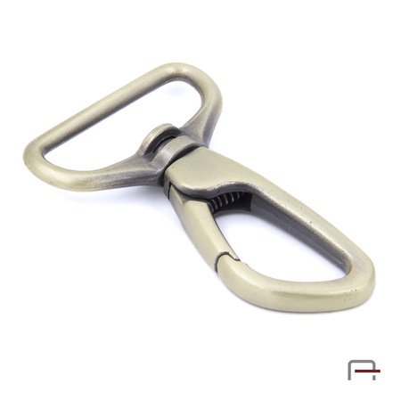 Snap Hook 32 mm satin old brass 3235821