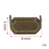 Staples old brass 5401620