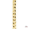 Steel chain 16x12x4 mm gold 4113653
