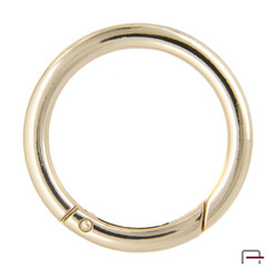 Metal Ring Carabiner 38 mm gold 3711550