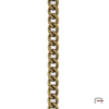 Steel chain 12x9x2 mm old brass 4114920
