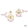 Screw 10 mm gold 5201050