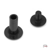 Screw 10 mm black matt 5201045