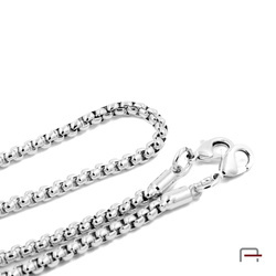 Bag Chain 100 cm with carabiners nickel 4115710