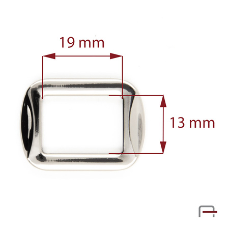 Metal Frame 19 mm 3603010